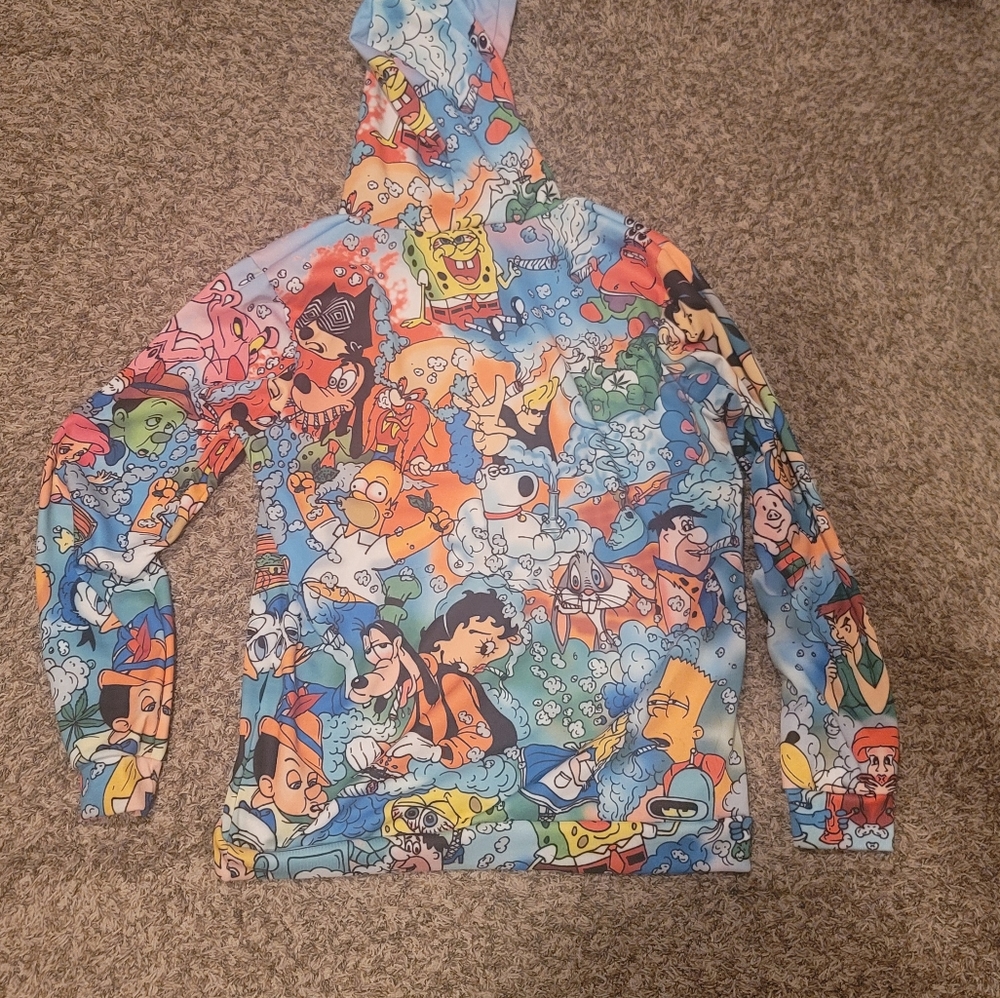 Mens hoodie doobie MJ size xxxl